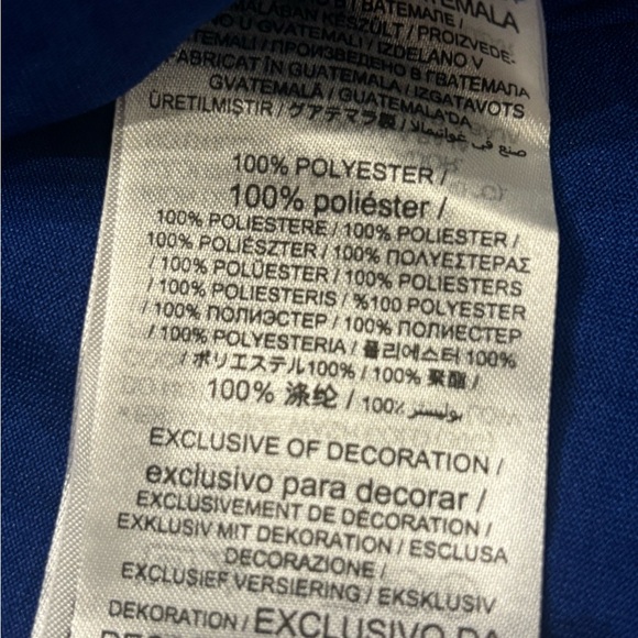 Buffalo Bills Mafia NFL Nike Dri-Fit Men’s Large L Polyester Wick Blue Shirt NWT - Picture 6 of 6